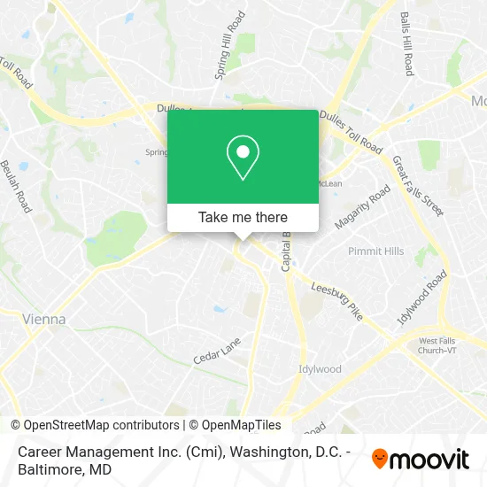 Career Management Inc. (Cmi) map