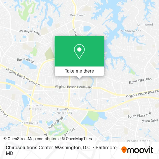 Chirosolutions Center map