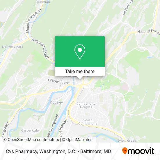 Cvs Pharmacy map