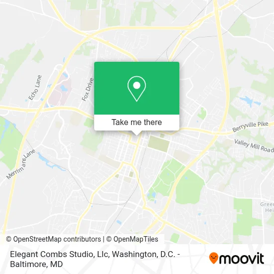 Elegant Combs Studio, Llc map