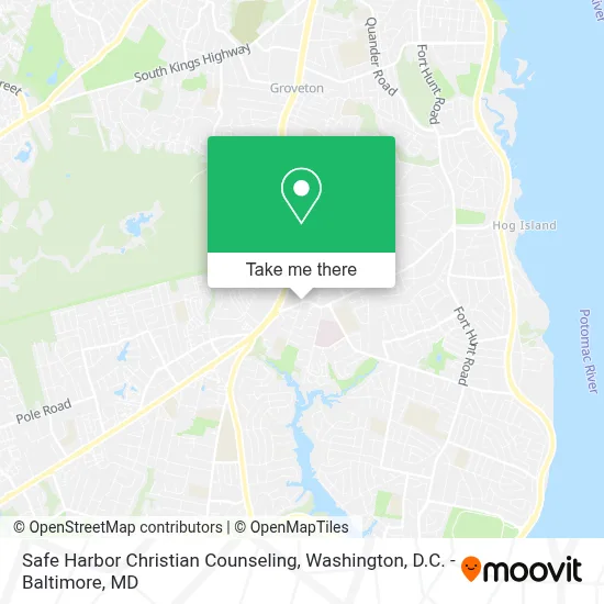 Safe Harbor Christian Counseling map