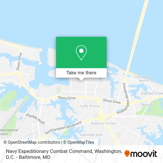 Navy Expeditionary Combat Command map
