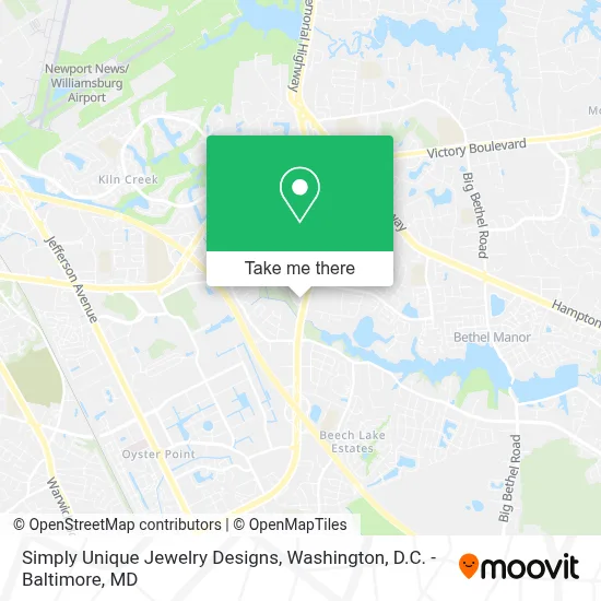 Simply Unique Jewelry Designs map