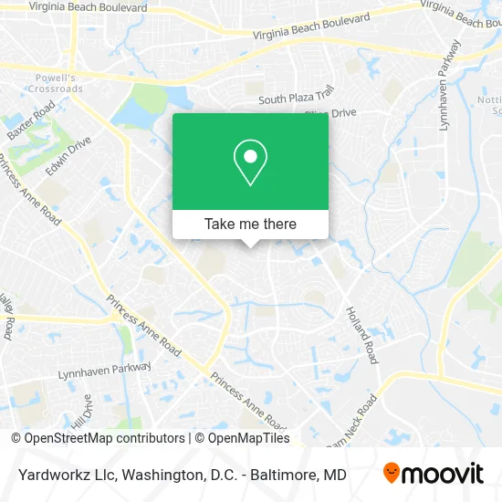 Yardworkz Llc map