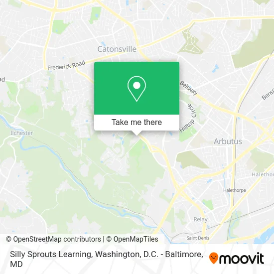 Silly Sprouts Learning map