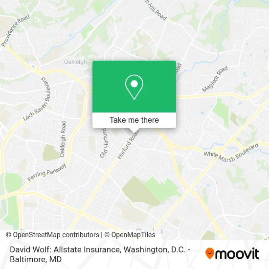 David Wolf: Allstate Insurance map