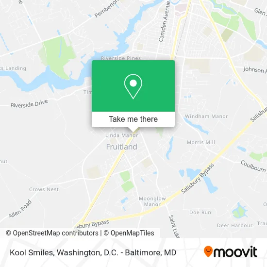 Kool Smiles map