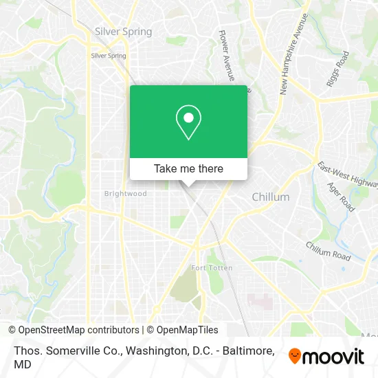 Thos. Somerville Co. map