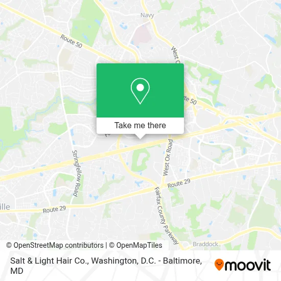 Salt & Light Hair Co. map