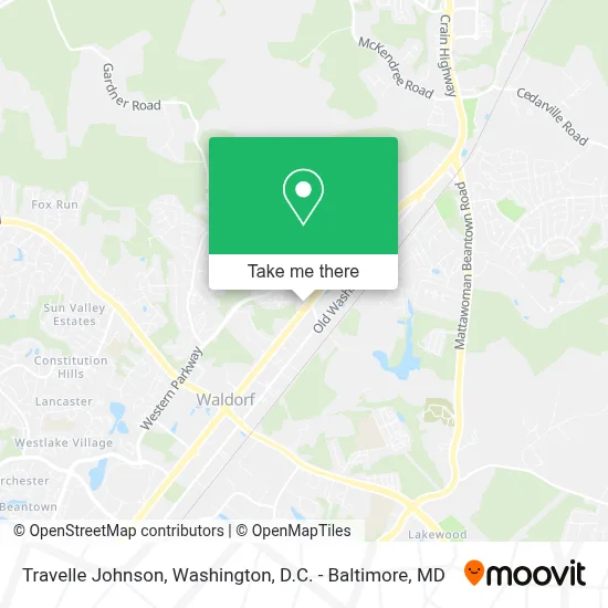 Travelle Johnson map