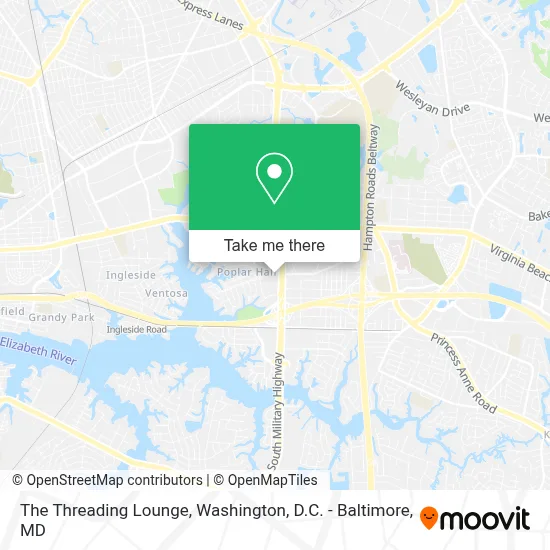 The Threading Lounge map