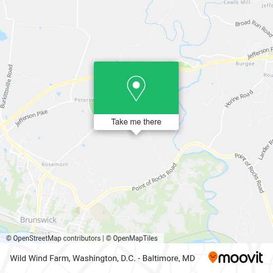 Wild Wind Farm map