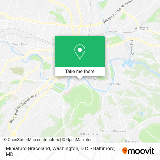 Miniature Graceland map