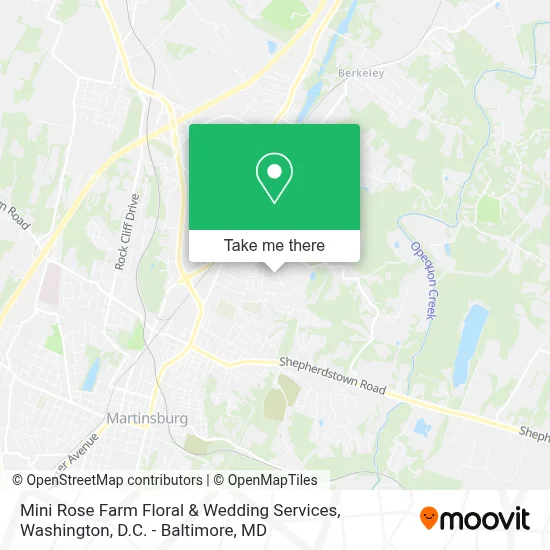 Mini Rose Farm Floral & Wedding Services map
