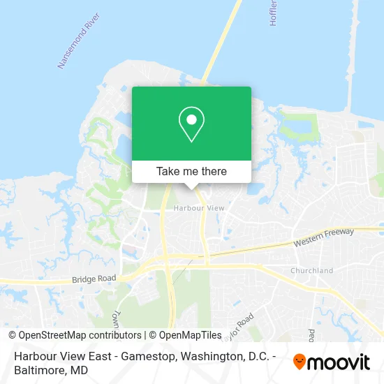 Harbour View East - Gamestop map
