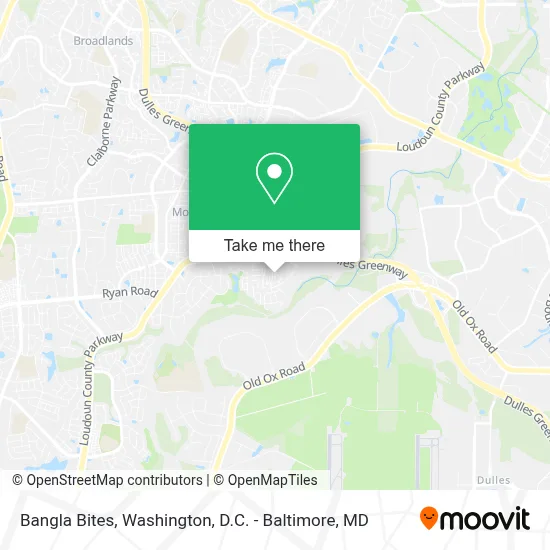 Bangla Bites map