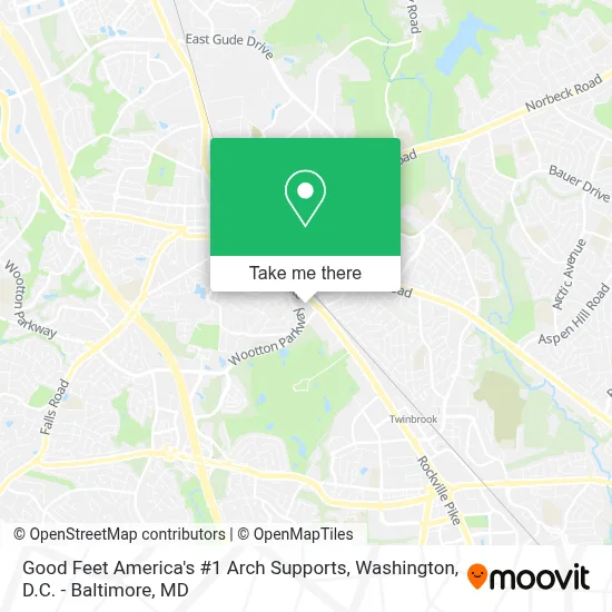Good Feet America's #1 Arch Supports map