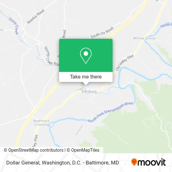Dollar General map