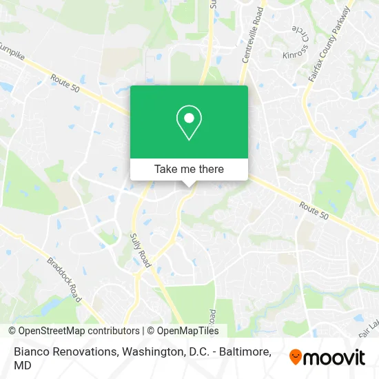 Bianco Renovations map