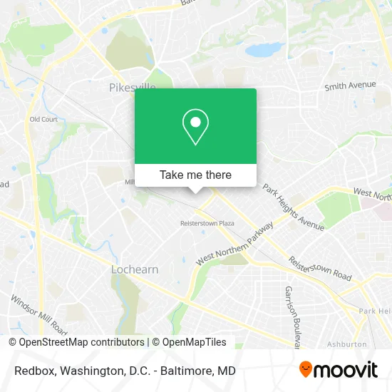 Redbox map