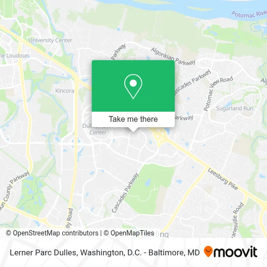 Lerner Parc Dulles map