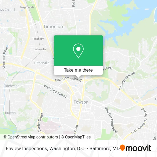 Enview Inspections map