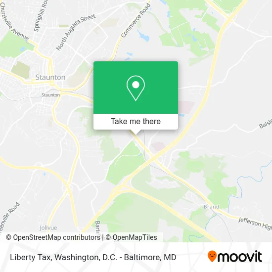 Liberty Tax map