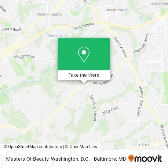 Masters Of Beauty map