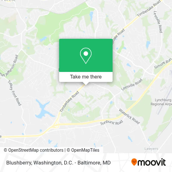 Blushberry map