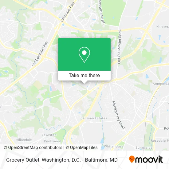 Grocery Outlet map
