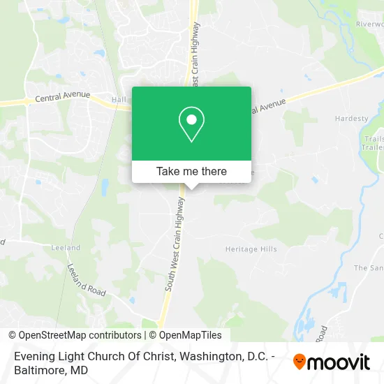 Evening Light Church Of Christ map