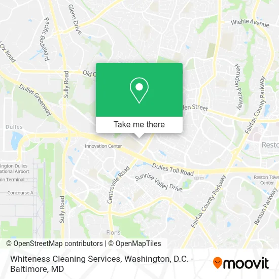 Whiteness Cleaning Services map