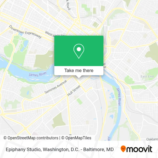Epiphany Studio map