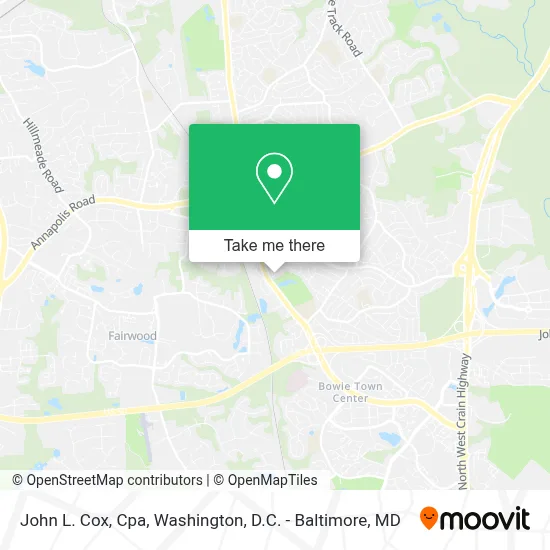 John L. Cox, Cpa map