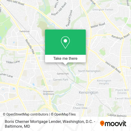 Boris Cherner Mortgage Lender map