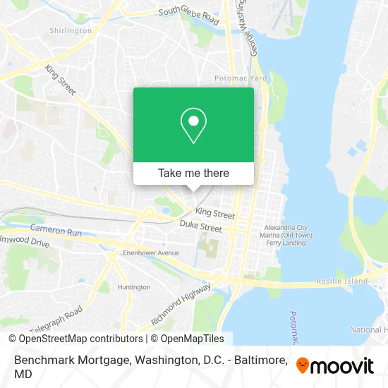 Benchmark Mortgage map