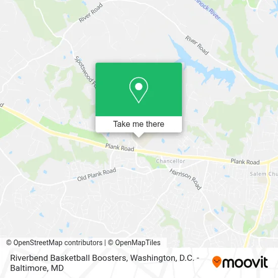 Riverbend Basketball Boosters map