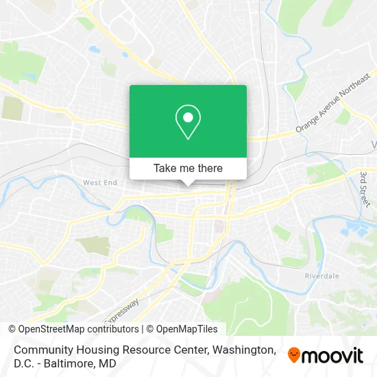 Community Housing Resource Center map