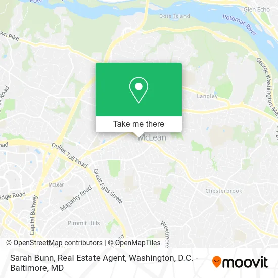 Sarah Bunn, Real Estate Agent map