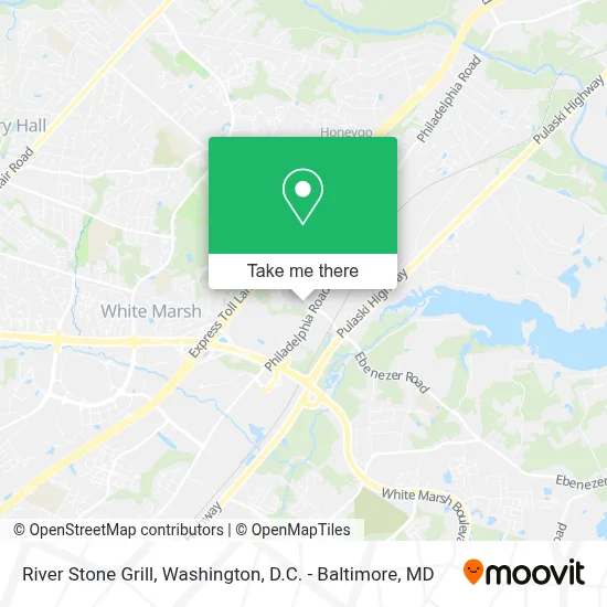 River Stone Grill map