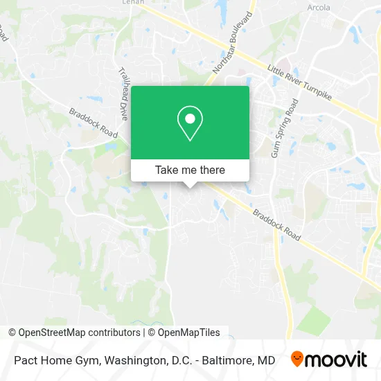Pact Home Gym map