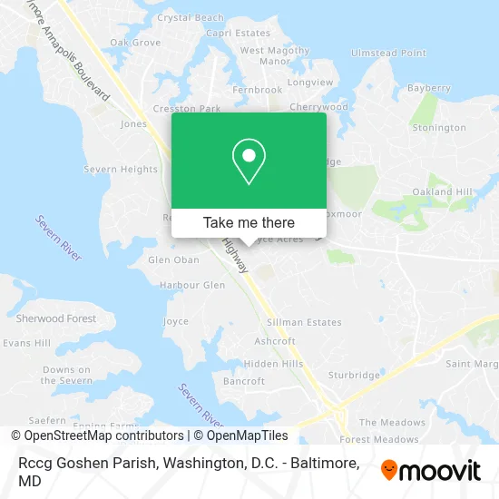 Rccg Goshen Parish map