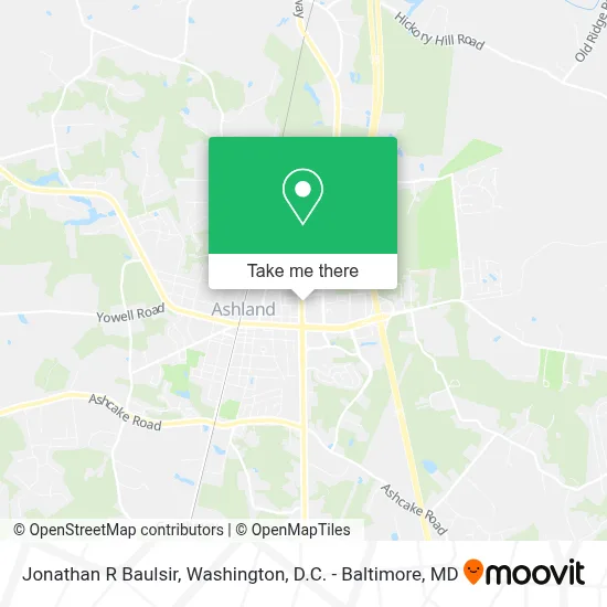 Jonathan R Baulsir map