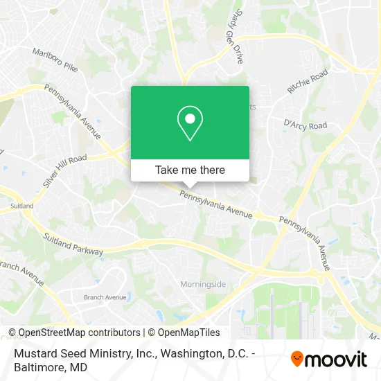 Mustard Seed Ministry, Inc. map