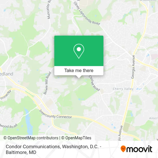 Condor Communications map