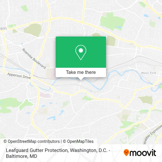 Leafguard Gutter Protection map