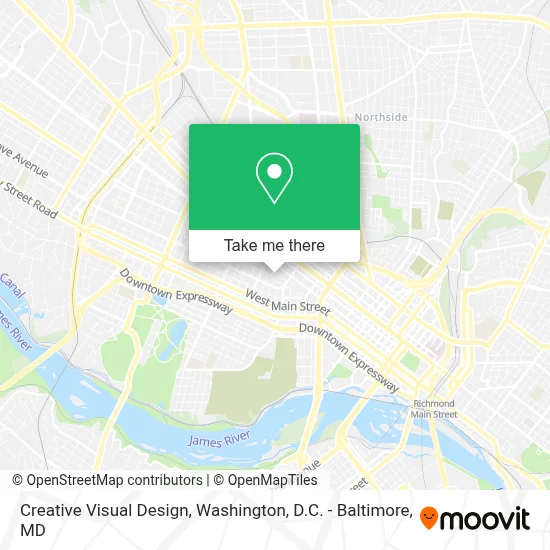 Creative Visual Design map