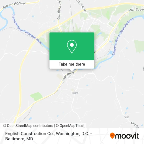 English Construction Co. map
