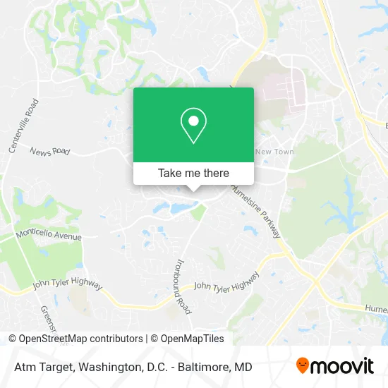 Atm Target map