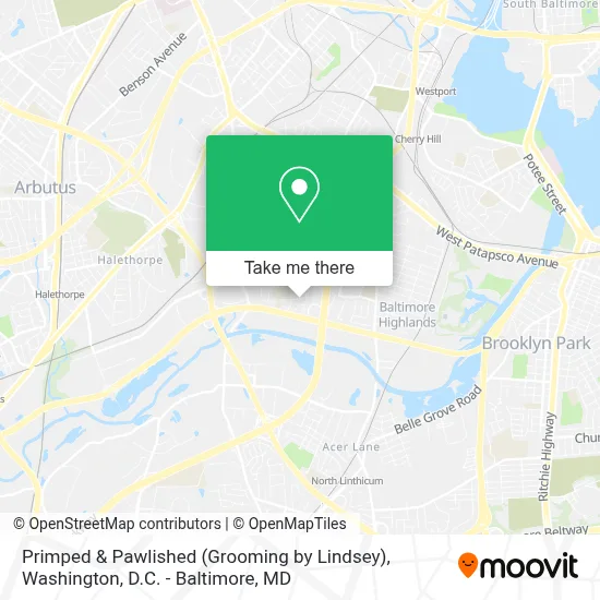Primped & Pawlished (Grooming by Lindsey) map
